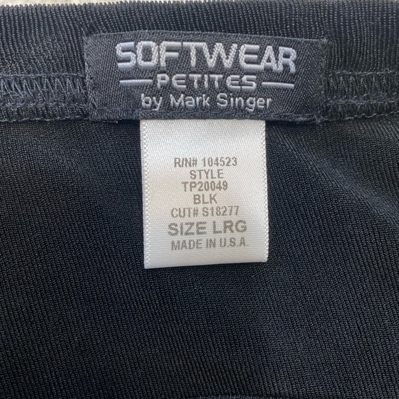 Elegant Black Maxi A-Line Skirt Set for Cocktail - Picture 2 of 6